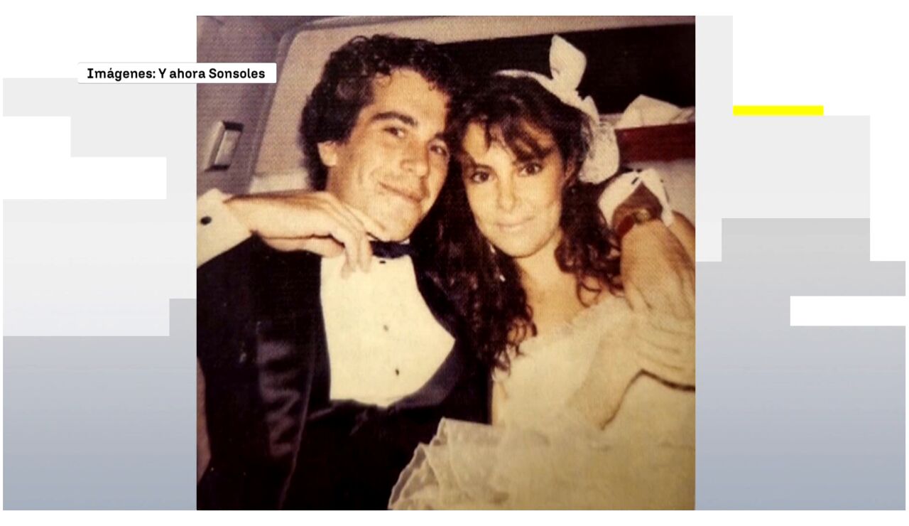 Jeffrey Epstein con Ana Obreg&oacute;n