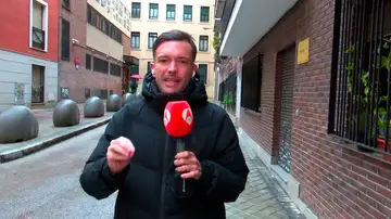 Javi Fuente en Espejo Público. Javi Fuente en Espejo Público.