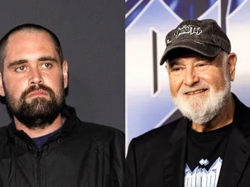 Rob Reiner y su hijo Nick Rob Reiner y su hijo Nick