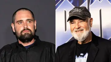 Rob Reiner y su hijo Nick Rob Reiner y su hijo Nick