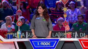 &iexcl;Mar&iacute;a Jos&eacute; se lleva 3.100 euros en La ruleta de la suerte!
