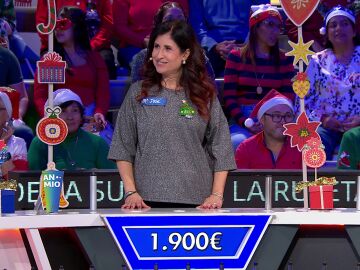 &iexcl;Mar&iacute;a Jos&eacute; se lleva 3.100 euros en La ruleta de la suerte!