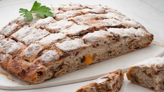 Pan de frutos para Navidad