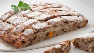 Pan de frutos para Navidad