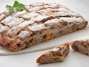 Pan de frutos para Navidad Pan de frutos para Navidad