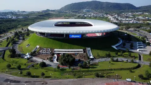 El estadio Akron de Guadalajara, sede del Mundial 2026 El estadio Akron de Guadalajara, sede del Mundial 2026