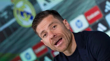 Xabi Alonso en la Ciudad Deportiva de Valdebebas, Madrid