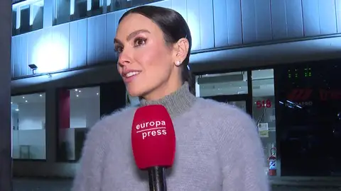 Cristina Pedroche respondiendo a la prensa Cristina Pedroche respondiendo a la prensa