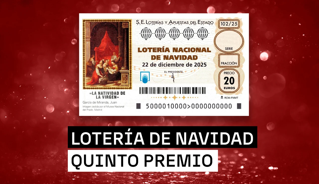 Quinto premio de la Lotería de Navidad