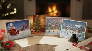 Cómo hacer tarjetas y postales de Navidad para felicitar en 2025 Tarjetas y postales de Navidad