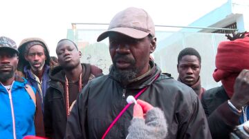 Desalojados de Badalona.