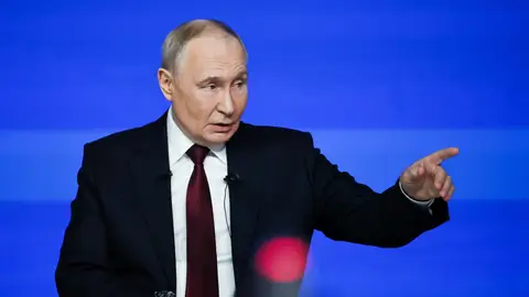 Putin en su rueda de prensa anual Putin en su rueda de prensa anual