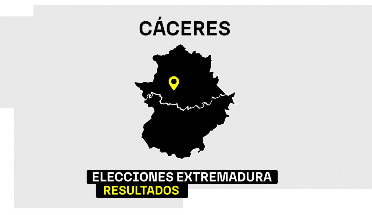 Resultados Elecciones Extremadura 2025: C&aacute;ceres, municipio