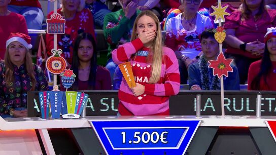 &ldquo;No hace falta que le des tanta emoci&oacute;n&rdquo;, la concursante m&aacute;s expresiva de La ruleta de la suerte