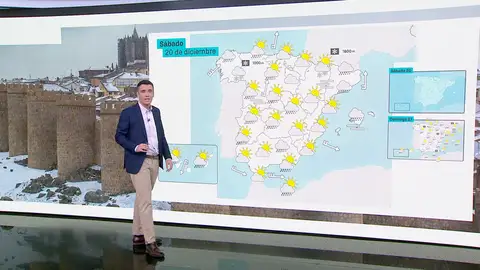 La previsión del tiempo de César Gonzalo La previsión del tiempo de César Gonzalo