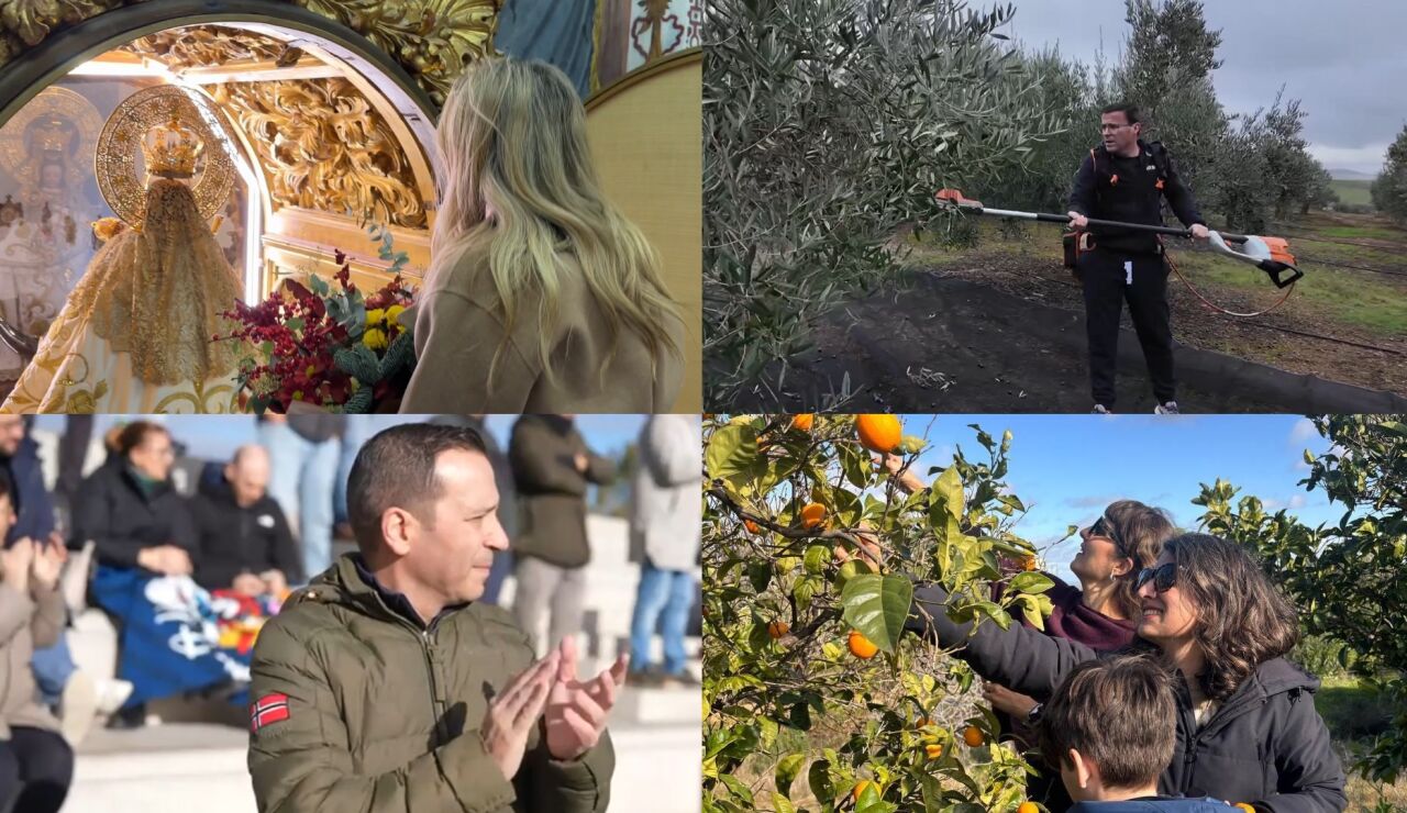 Imagen de los candidatos extreme&ntilde;os durante la jornada de reflexi&oacute;n 