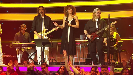 La banda de La ruleta de la suerte noche La banda de La ruleta de la suerte noche