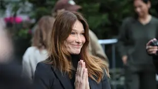 Imagen de archivo de Carla Bruni. Imagen de archivo de Carla Bruni.
