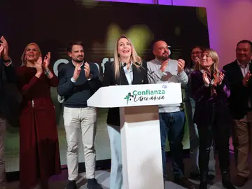 María Guardiola celebra su triunfo en las elecciones de Extremadura 2025 María Guardiola celebra su triunfo en las elecciones de Extremadura 2025