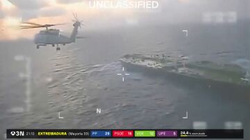 EEUU intercepta un tercer petrolero en el Caribe tras la denuncia de Venezuela por el "robo y secuestro" de un buque cargado de crudo 