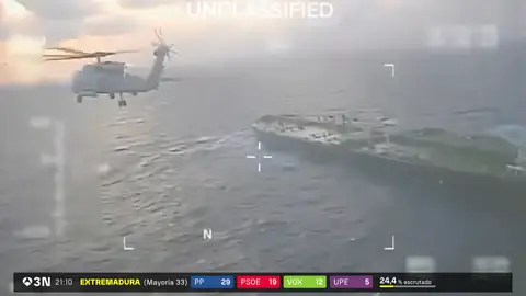 EEUU intercepta un tercer petrolero en el Caribe tras la denuncia de Venezuela por el "robo y secuestro" de un buque cargado de crudo EEUU intercepta un tercer petrolero en el Caribe tras la denuncia de Venezuela por el "robo y secuestro" de un buque cargado de crudo