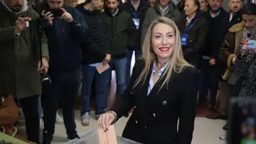 Guardiola votando Guardiola votando