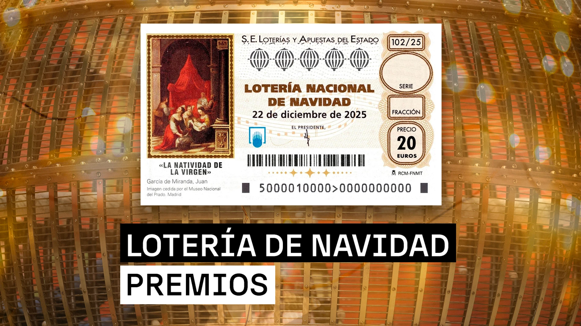 Premios del Sorteo Extraordinario de la Lotería de Navidad Premios del Sorteo Extraordinario de la Lotería de Navidad