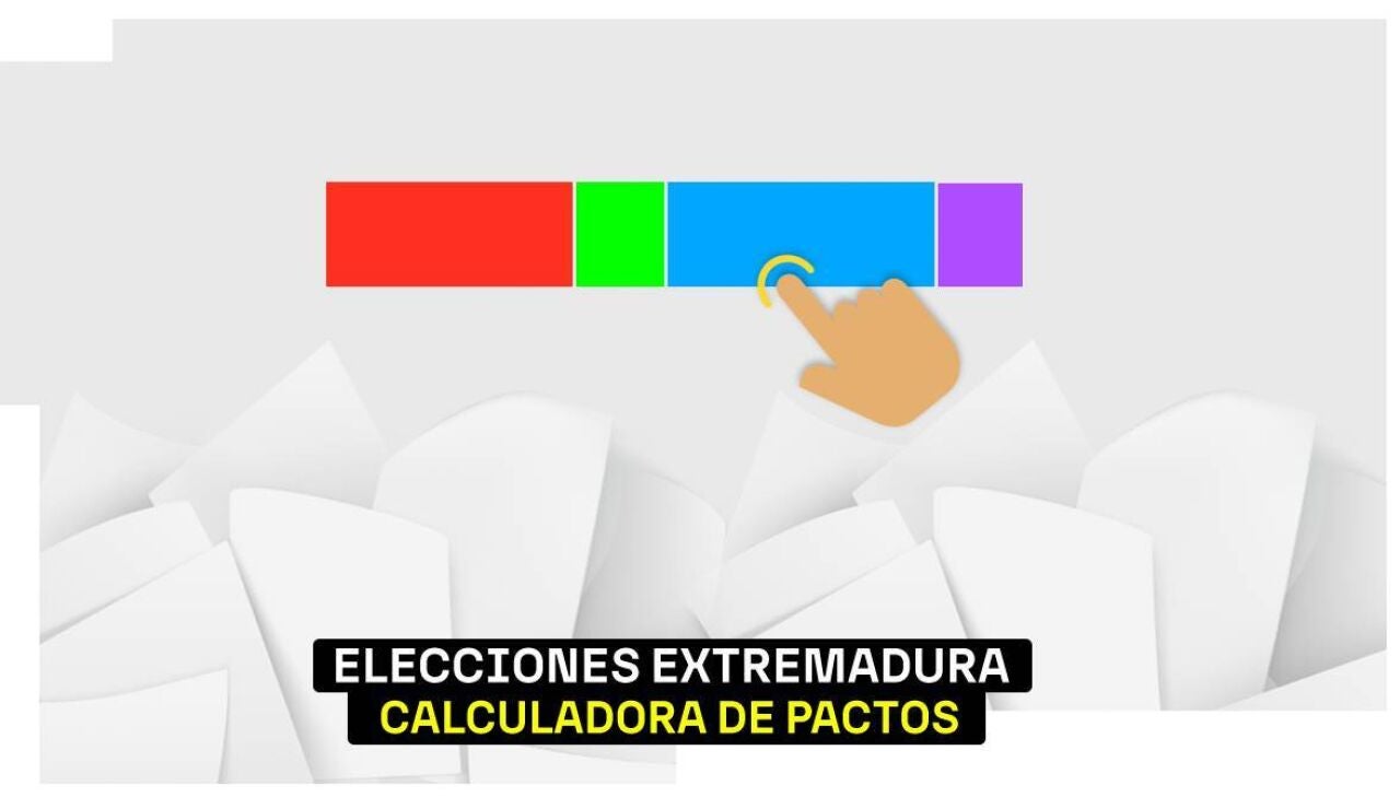 Elecciones Extremadura 2025: Calculadora de pactos