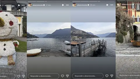 Las fotos que ha subido Álvaro Morata durante sus vacaciones de Navidad Las fotos que ha subido Álvaro Morata durante sus vacaciones de Navidad