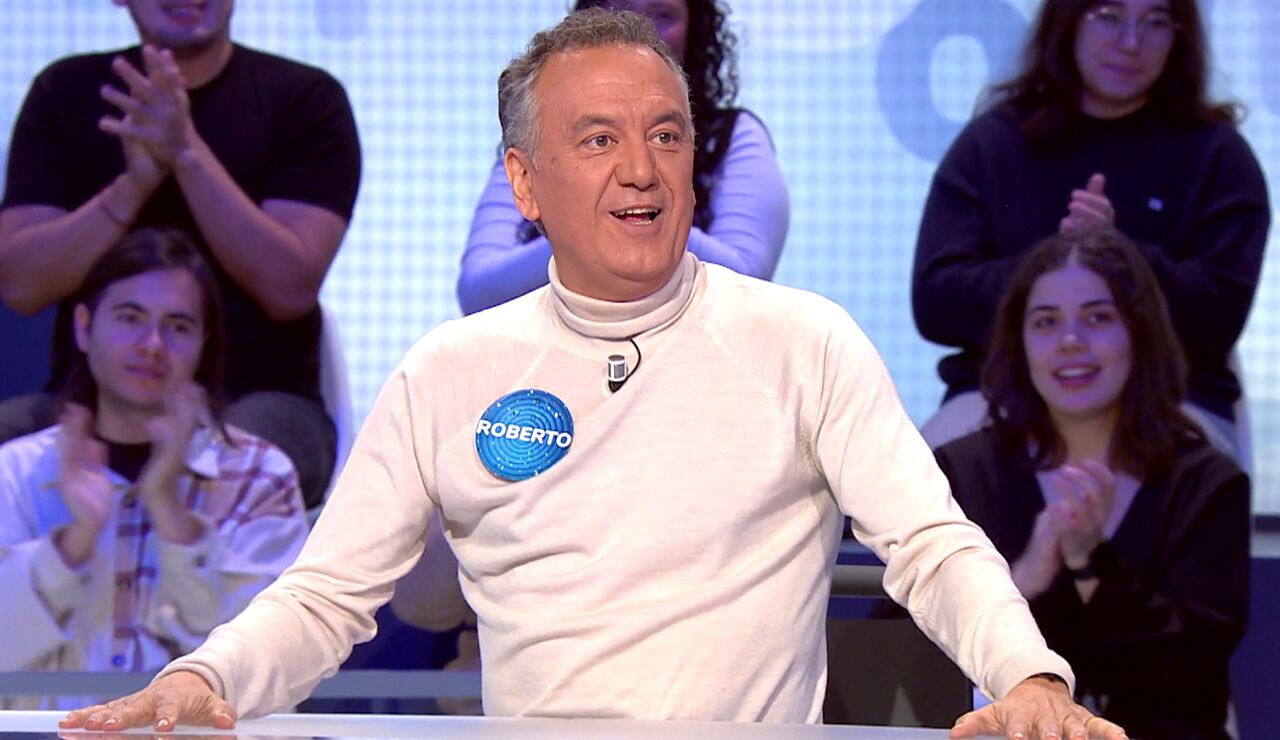 La fantas&iacute;a de Roberto Brasero en Pasapalabra: &ldquo;El hombre que maneja el tiempo&rdquo;