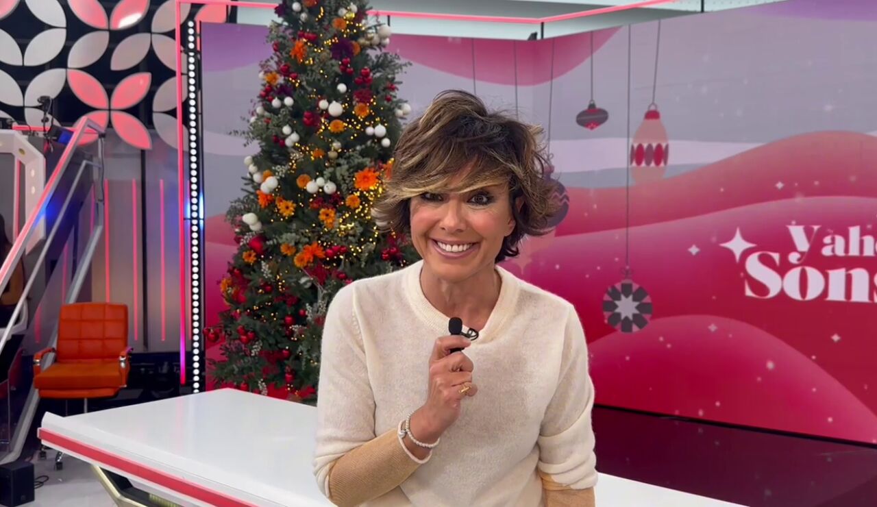 La felicitaci&oacute;n navide&ntilde;a de Sonsoles &Oacute;nega a los espectadores: "