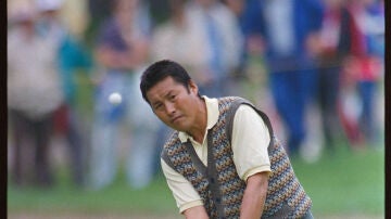 Masashi 'Jumbo' Ozaki, en su &eacute;poca como jugador