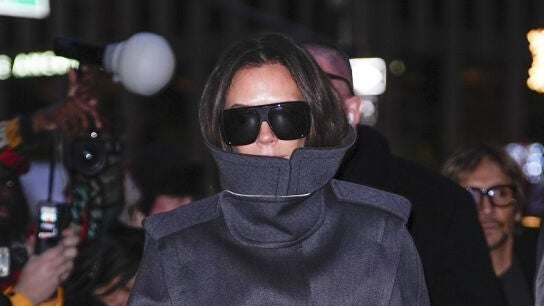 Victoria Beckham por la calle