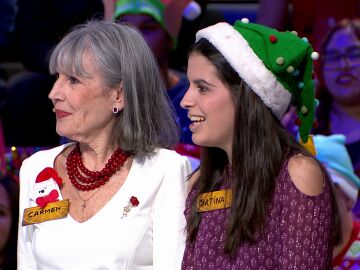 Carmen y Martina sorprenden en La ruleta de la suerte con un regalo muy especial