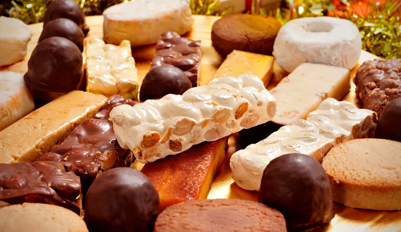 Turrones, mantecados y polvorones