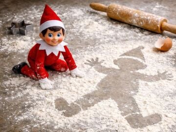 Imagen de archivo de un elfo travieso