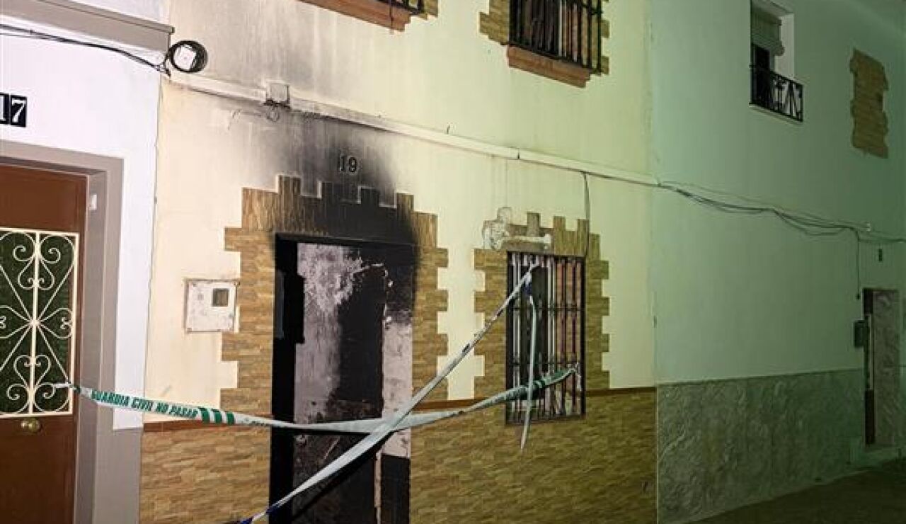 La fachada de la casa