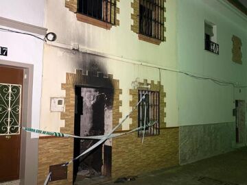 La fachada de la casa