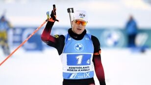 Sivert Guttorm Bakken, en una competici&oacute;n