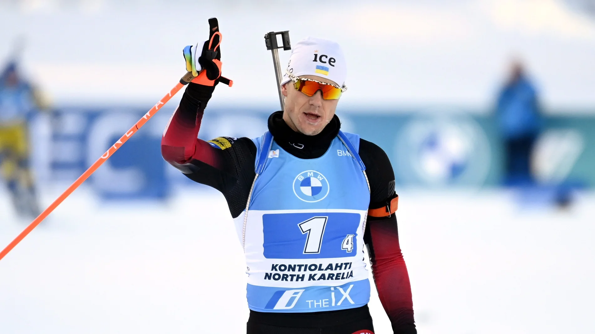 Sivert Guttorm Bakken, en una competición Sivert Guttorm Bakken, en una competición