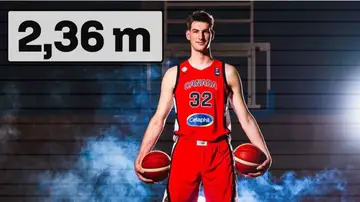 Olivier Rioux, el gigante del basket universitario en Estados Unidos Olivier Rioux, el gigante del basket universitario en Estados Unidos