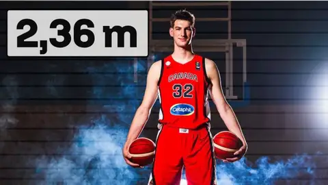 Olivier Rioux, el gigante del basket universitario en Estados Unidos Olivier Rioux, el gigante del basket universitario en Estados Unidos