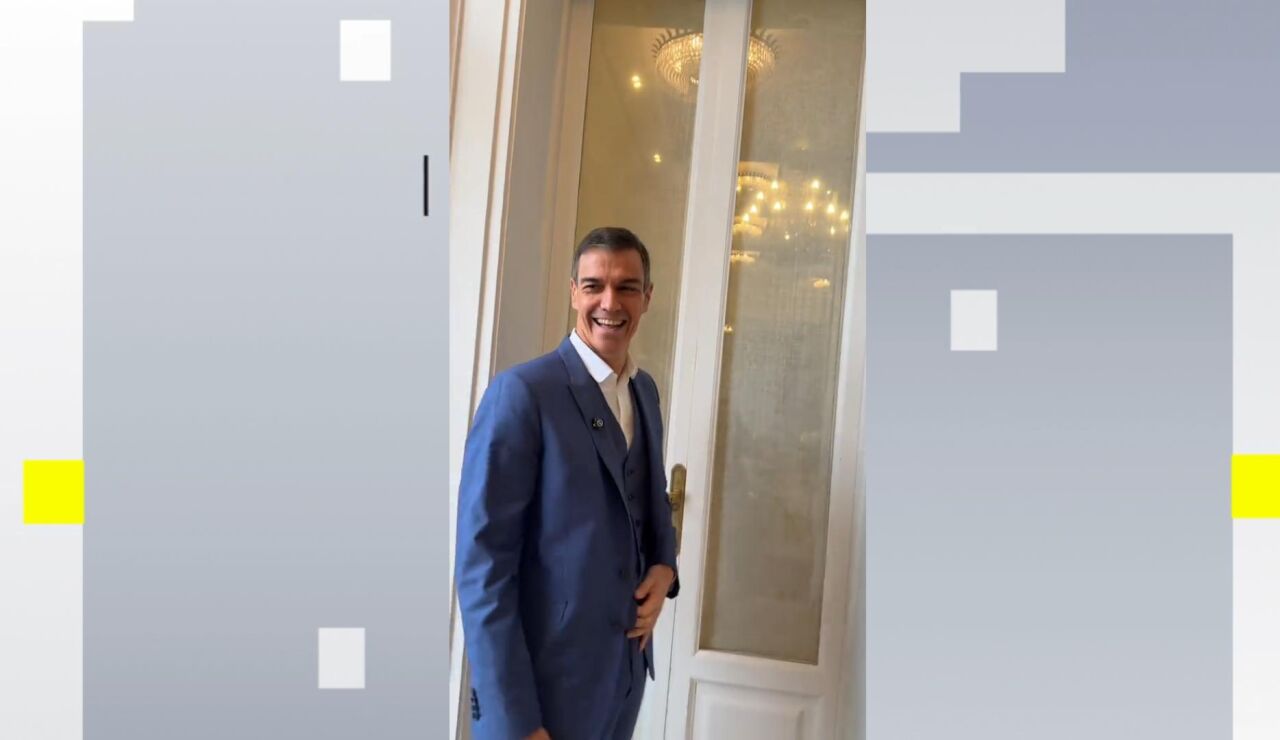 El 'house tour' de Pedro S&aacute;nchez "en plan Isabel Preysler": su visita guiada por Moncloa a trav&eacute;s de redes sociales