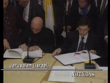 Firma de acuerdo entre El Vaticano e Israel de reconocimiento mutuo