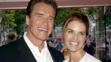 Arnold Schwarzenegger y Maria Shriver en 2003