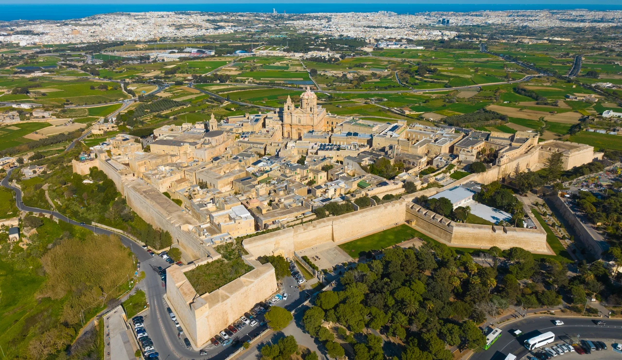 Mdina, en Malta, donde se grabó Juego de Tronos