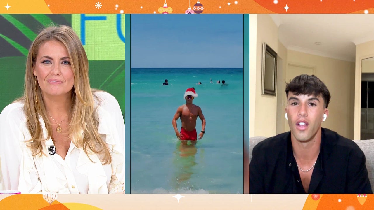 Es raro porque aquí en Australia esperamos a Papá Noel en la playa Es raro porque aquí en Australia esperamos a Papá Noel en la playa