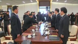 Las dos Coreas se re&uacute;nen por primera vez en dos a&ntilde;os