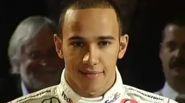 Nace el piloto de F1 Lewis Hamilton Nace el piloto de F1 Lewis Hamilton