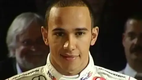 Nace el piloto de F1 Lewis Hamilton Nace el piloto de F1 Lewis Hamilton